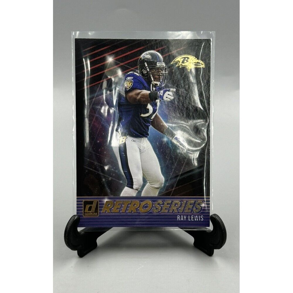 2021 Donruss #RS2 Ray Lewis Retro Series Baltimore Ravens